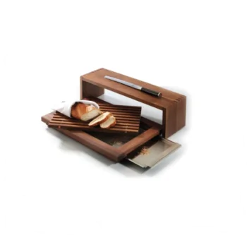 Elegant Walnut Bridge - Solid Wood Construction - 54 x 17 x 16 cm