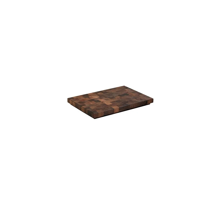 Elegant Walnut Solid Wood Cutting Board - Oiled Finish - 48 x 32.5 x 4.8 cm