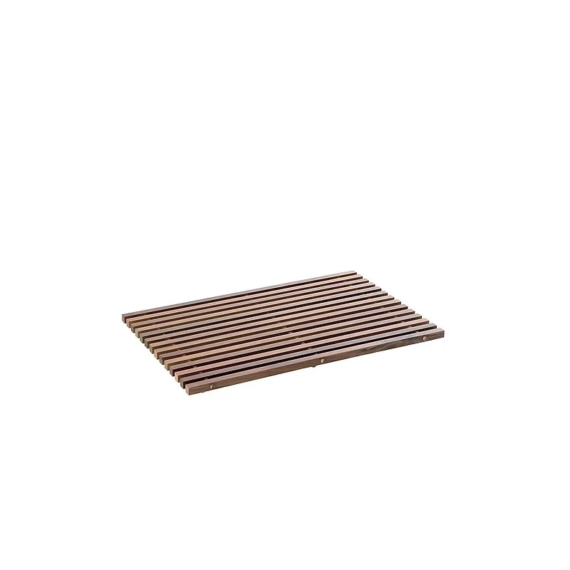 Elegant Walnut Solid Wood Grate Insert - 49.8 x 33.8 x 2 cm