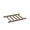 Elegant Walnut Solid Wood Tray Insert with Six Divisions - 50 x 34 x 2.9 cm