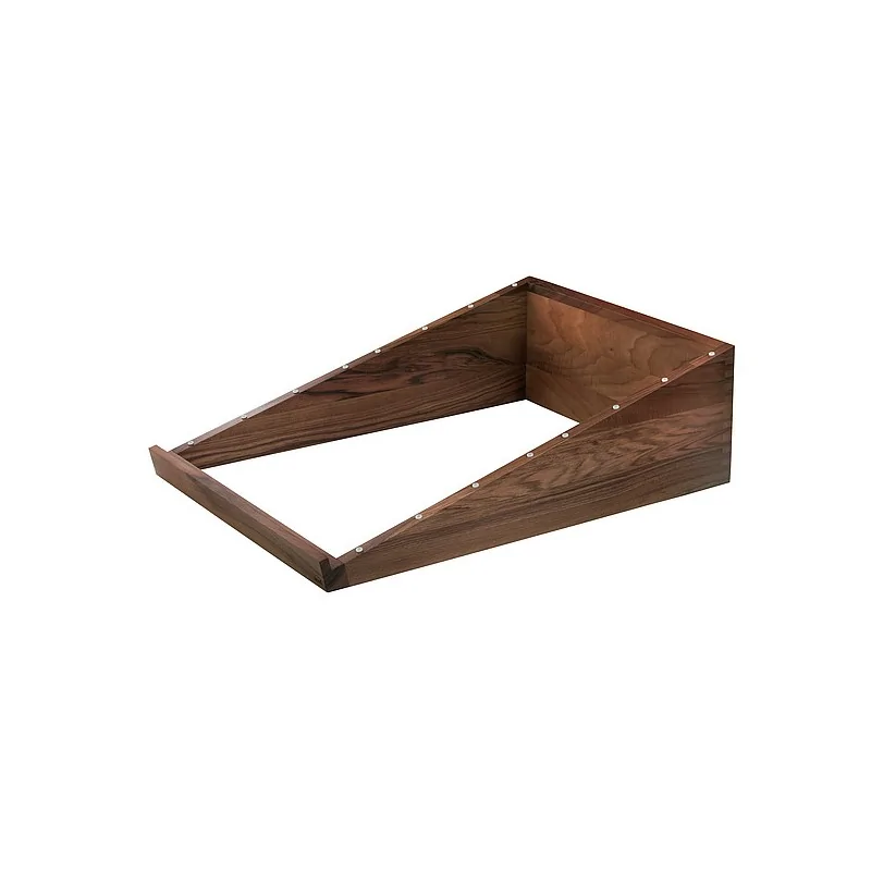 Elegant Walnut Solid Wood Tray Stand - Design - 72.5 x 51 cm H5/22 cm