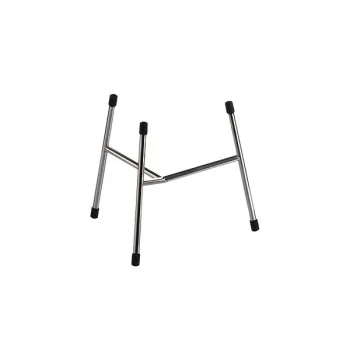 Elegant Buffet Stand - 18/10 Stainless Steel - Polished - Sizes S - M - L - H20 cm - Set of 3