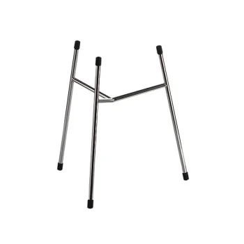 Elegant Buffet Stand - 18/10 Stainless Steel - Polished - Sizes S - M - L - Ht: 30 cm - Set of 3