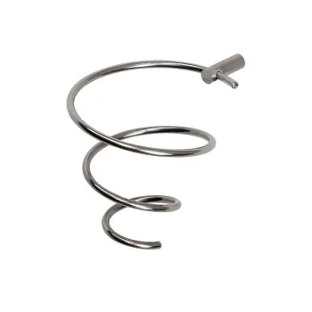 Elegant 18/10 Stainless Steel Spiral Support - Polished Finish - Diam. 4.5mm / 2 cm - Pack of 10