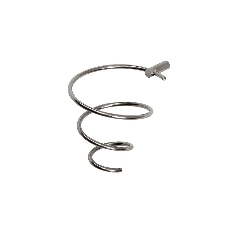 Elegant 18/10 Stainless Steel Spiral Support - Polished Finish - Diam. 4.5mm / 2 cm - Pack of 10
