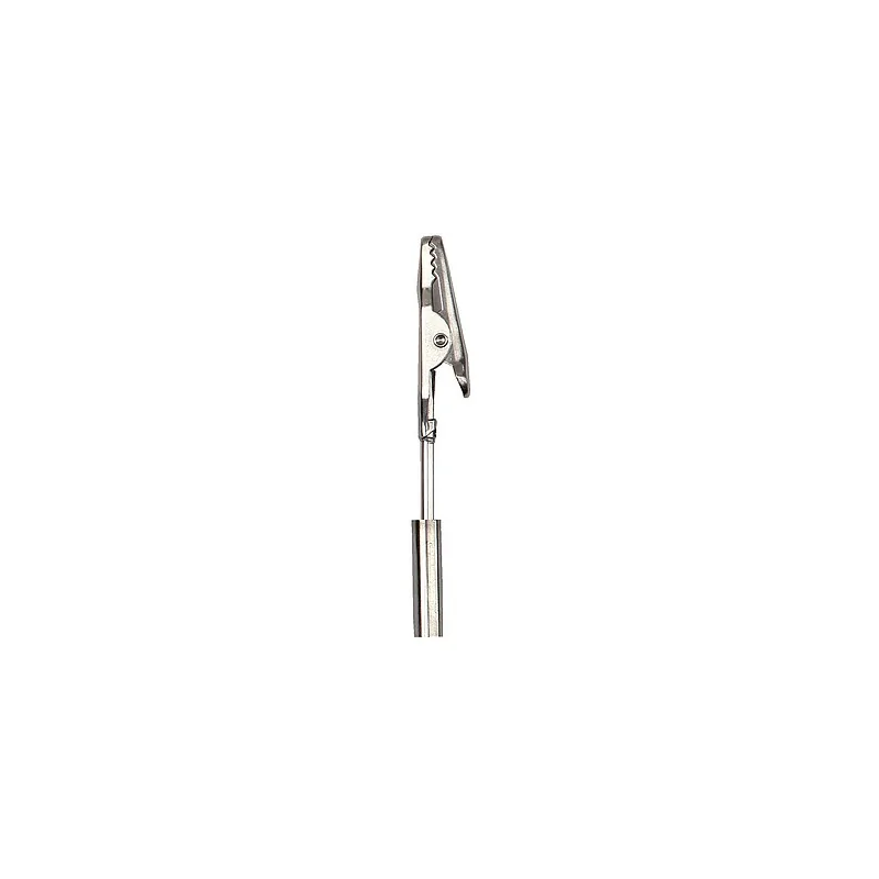 Elegant Polished 18/10 Stainless Steel Spring Clip Support - L7 cm - 10-Piece Set