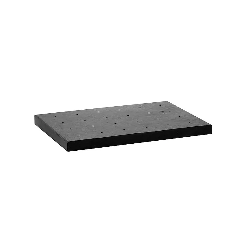 Elegant Slate Platter - 24 Boreholes - Unsealed - 45 x 31 x 3 cm
