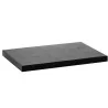 Elegant Slate Platter - 24 Boreholes - Unsealed - 45 x 31 x 3 cm
