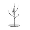 Elegant 18/10 Stainless Steel Etagere Table-Tree with Smooth Finish - 6 Skewers - Diam. 15 cm Ht 30 cm