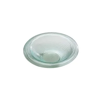 Elegant Glass Bowl - Clear - Wide Rim - Diam. 45 cm - Ht 11 cm