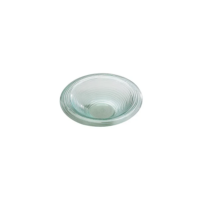 Elegant Glass Bowl - Clear - Wide Rim - Diam. 45 cm - Ht 11 cm