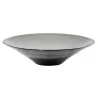 Elegant Bowl - Grey Glass - Diam. 40 cm - Ht 10 cm - Capacity 4.5 Liters