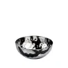 Elegant Bowl - 18/10 Stainless Steel - Hammered Finish - Diam. 17 cm - Ht 6.5 cm - Capacity 1.1L
