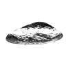 Elegant Bowl Flat - 18/10 Stainless Steel - Hammered Finish - Dimensions: 60 x 46 x 7.5 cm
