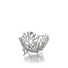 Elegant Reef Bowl/Basket - Pewter Alloy - Diam. 12-13 cm - Ht 8 cm