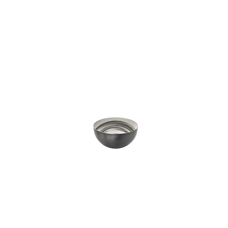 Elegant Bowl - 18/10 Stainless Steel - Anthracite Finish - Diam. 12.5 cm - Ht 6 cm