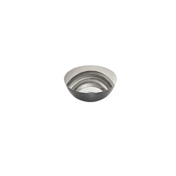 Elegant Bowl - 18/10 Stainless Steel - Anthracite Finish - Diam. 23 cm - Ht 8 cm