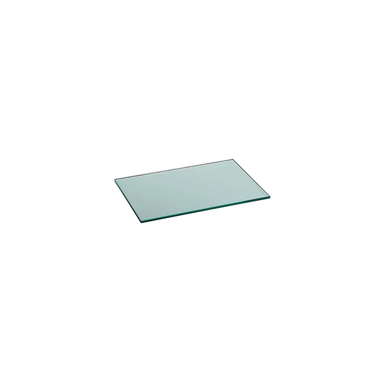 Elegant Tempered Glass Buffet Platter - 50 x 42 x 1 cm - Clear & Premium