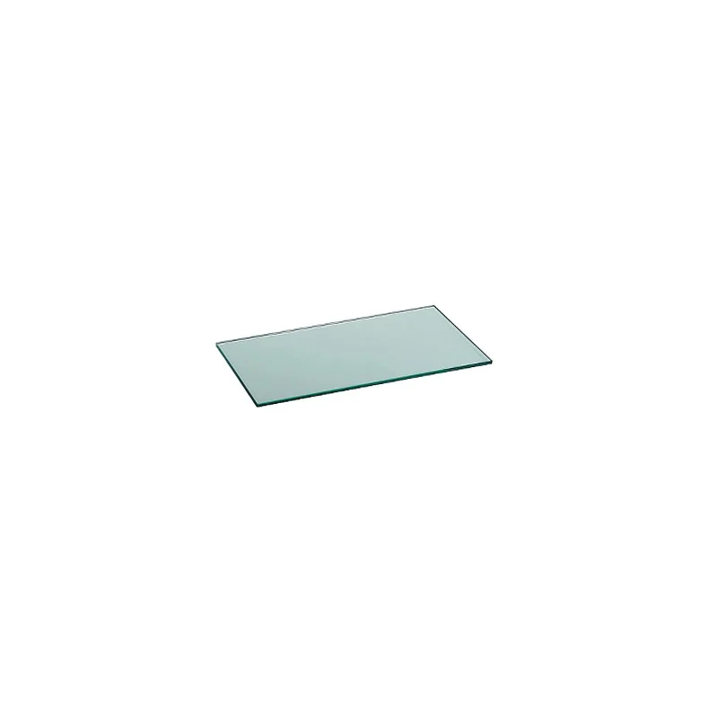 Elegant Tempered Glass Buffet Platter - 50 x 34 x 1 cm - Clear & Premium