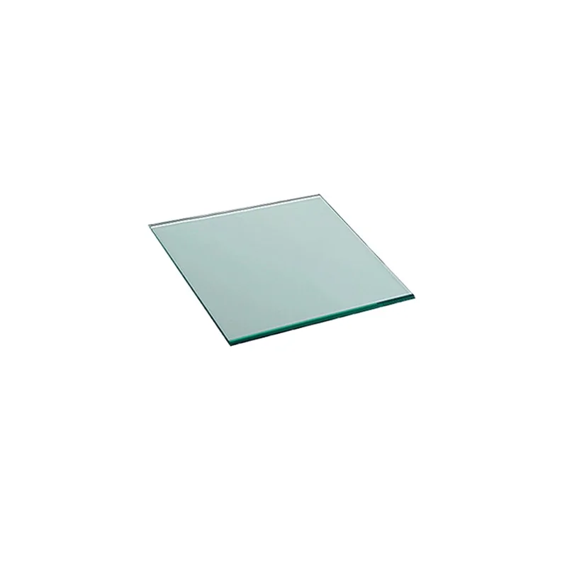Elegant Tempered Glass Buffet Platter - 42x42x1 cm - Clear & Premium