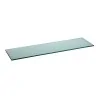 Elegant Tempered Glass Buffet Platter - 80 cm x 21 cm