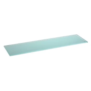 Elegant Buffet Platter - Glass - Satin-Finished - Tempered - 80 cm x 21 cm