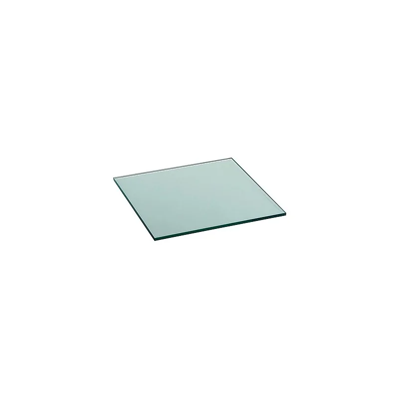 Elegant Tempered Glass Buffet Platter - 50 cm x 50 cm x 1 cm - Clear