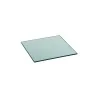 Elegant Tempered Glass Buffet Platter - 50 cm x 50 cm x 1 cm - Clear