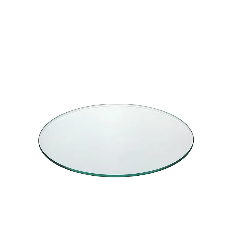Elegant Glass Charger Plate - Clear - Diam. 33 cm