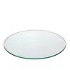 Elegant Glass Charger Plate - Clear - Diam. 33 cm