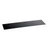 Elegant Tempered Glass Buffet Platter - Black - 102 x 21 x 0.4 cm