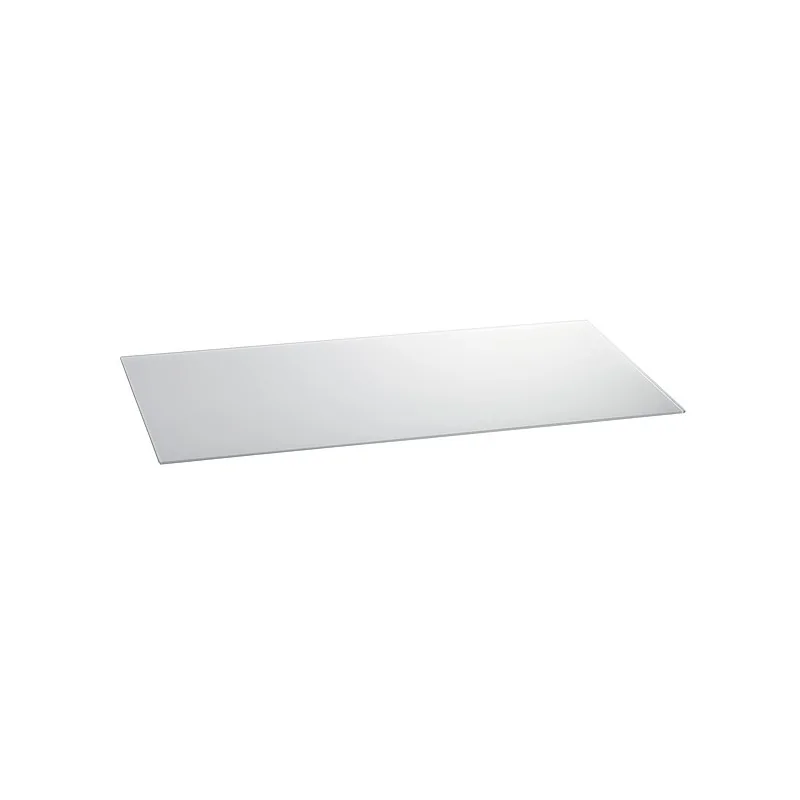 Elegant Tempered Glass Buffet Platter - White - 80 cm x 40 cm x 0.4 cm