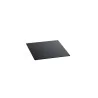 Elegant Tempered Glass Buffet Platter - Black - 34 x 34 x 0.4 cm