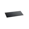 Elegant Tempered Glass Buffet Platter - Black - 42 x 34 x 0.4 cm