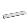 Elegant Ombra Buffet Platter - Glass - Clear - Black Decor - 80 x 21 x 0.6 cm