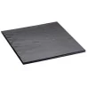 Elegant Slate Buffet Platter - 50x50 cm with Rubber Feet