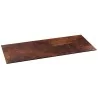 Elegant Buffet Platter Industry 2.0 - Laminated Plastic - Rusted Aesthetic - 95.4 x 39 x 0.8 cm
