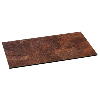 Elegant Buffet Platter Industry 2.0 - Laminated Plastic - Rusted Aesthetic - 53 x 32.5 x 0.8 cm