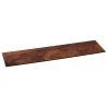 Elegant Buffet Platter Industry 2.0 - Laminated Plastic - Rusted Aesthetic - 80 x 21 x 0.8 cm