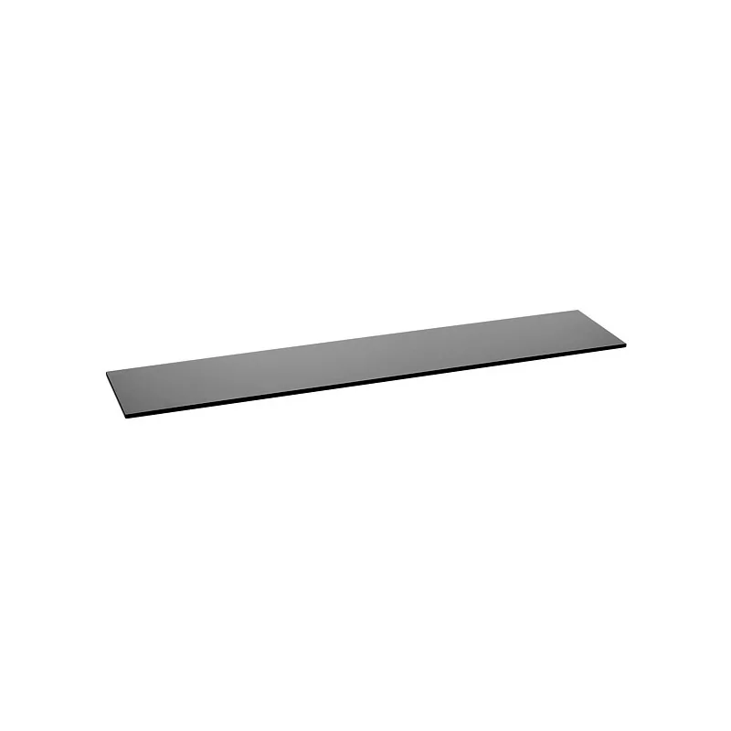 Elegant Buffet Platter - Dark Grey Laminated Plastic - 102 x 21 x 0.8 cm