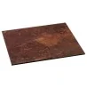 Elegant Buffet Platter Industry 2.0 - Laminated Plastic - Rusted Aesthetic - 42 x 42 x 0.8 cm