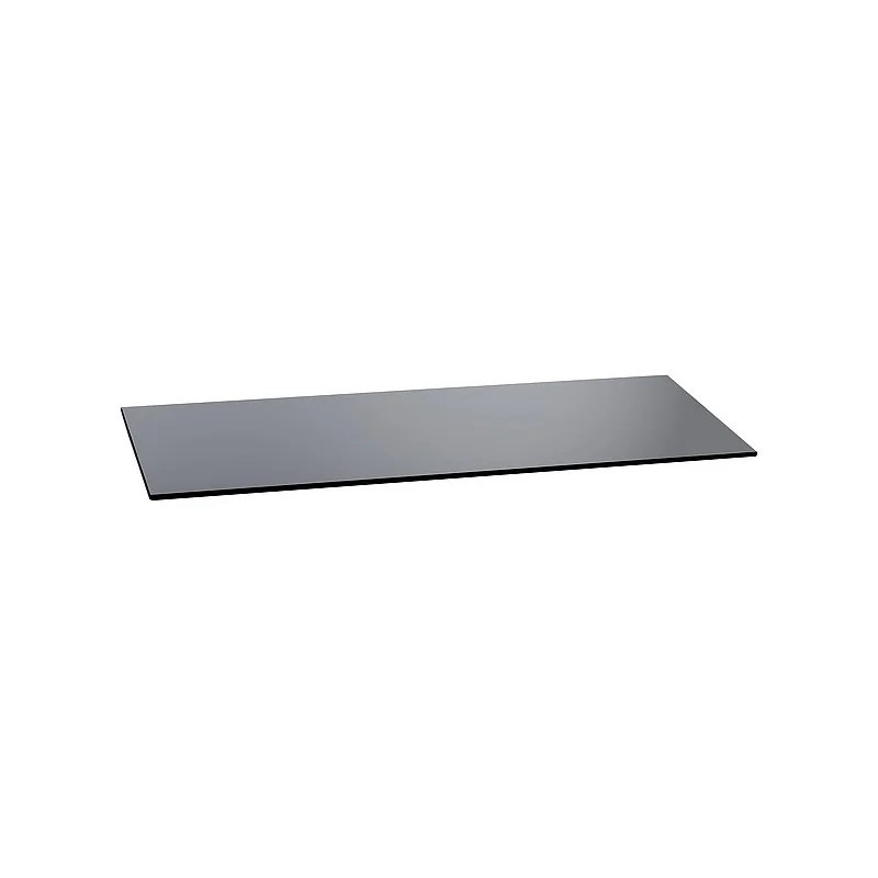 Elegant Buffet Platter - Dark Grey Laminated Plastic - 95.4 x 39 x 0.8 cm