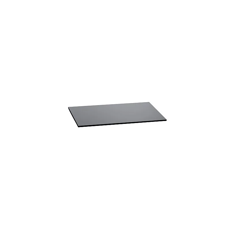 Elegant Buffet Platter - Dark Grey Laminated Plastic - 53 x 32.5 x 0.8 cm