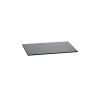 Elegant Buffet Platter - Dark Grey Laminated Plastic - 53 x 32.5 x 0.8 cm