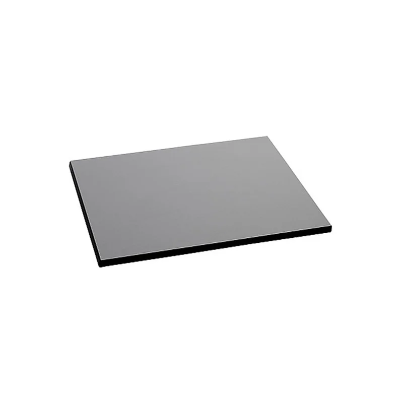 Elegant Buffet Platter - Dark Grey Laminated Plastic - 34 x 34 x 0.8 cm