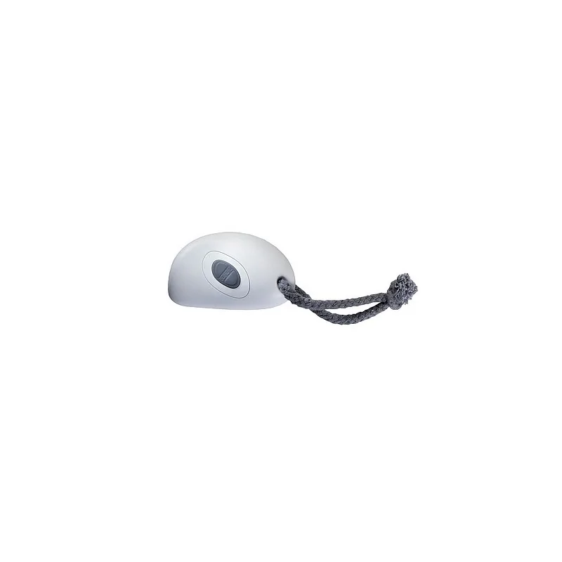 Elegant Remote Control - White/Grey Plastic - 8.5 x 5.2 x 2.8 cm