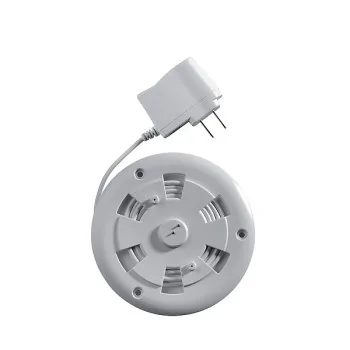 Elegant Charging Base LED Light - Model 8150 - Includes US Power Supply - Diam. 13 cm Ht 2 cm.