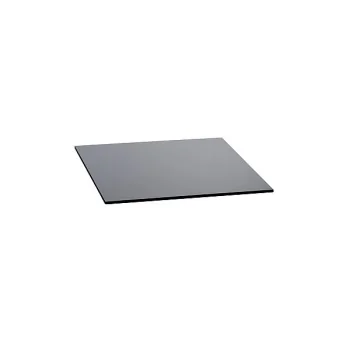 Elegant Buffet Platter - Dark Grey Laminated Plastic - 50 x 50 x 0.8 cm