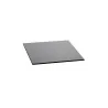 Elegant Buffet Platter - Dark Grey Laminated Plastic - 50 x 42 x 0.8 cm