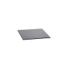Elegant Buffet Platter - Dark Grey Laminated Plastic - 42 x 42 x 0.8 cm